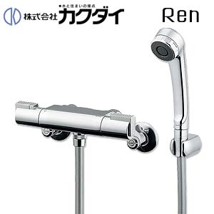 浴室用蛇口 Ren[壁][シャワー専用][サーモスタット混合水栓][スパウトなし][一般地]