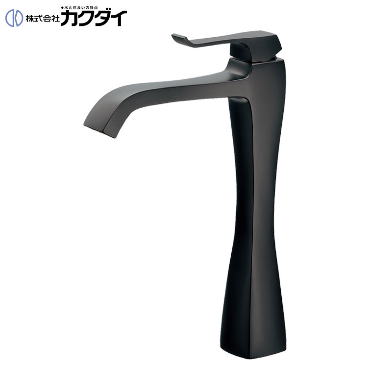 洗面用蛇口 RATONA[台][シングルレバー混合水栓][スパウト160mm][吐水口高さ211mm][トール][マットブラック][一般地]