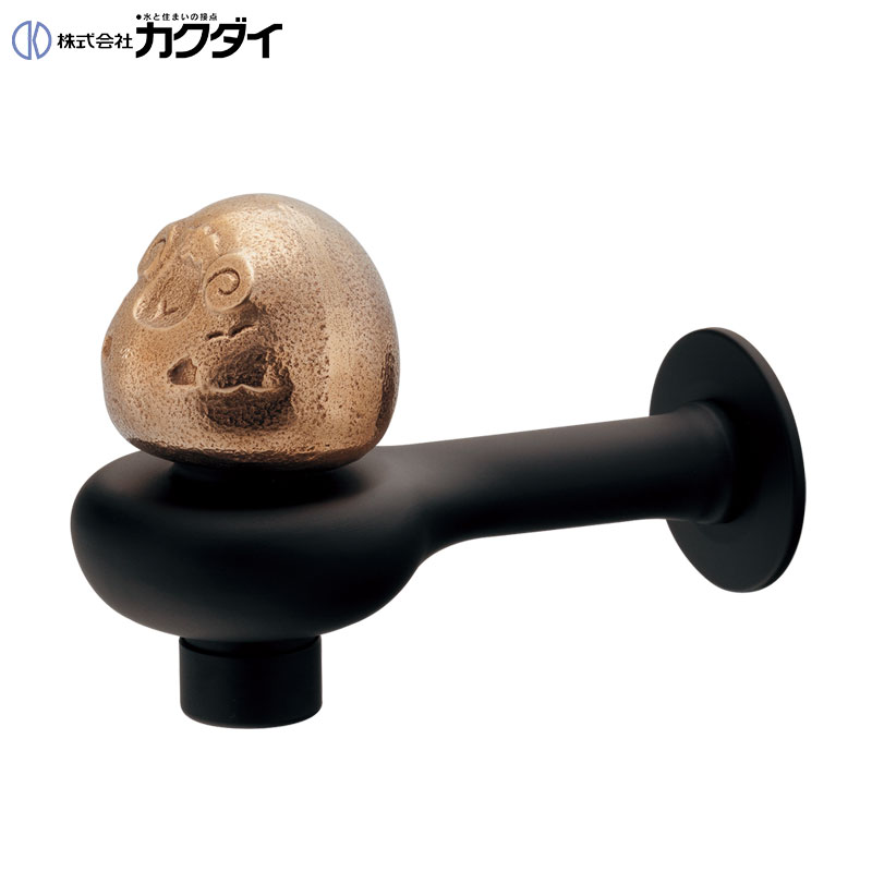 一般用蛇口 アバンギャルド[壁][単水栓][横水栓][スパウト96mm][どうぶつ水栓][メーメー][一般地寒冷地共用]