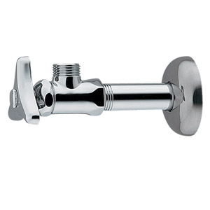 アングル形止水栓本体[水栓部材]