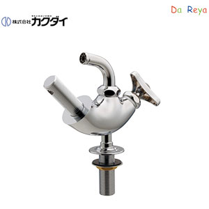 洗面用蛇口 DaReya[台][単水栓][立水栓][スパウト86mm][吐水口高さ85mm][すってんころりん][一般地]