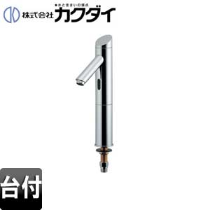 洗面用蛇口[台][自動水栓][単水栓][センサー水栓][乾電池][スパウト112mm][吐水口高さ194mm][ミドル][一般地]