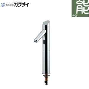 洗面用蛇口[台][自動水栓][単水栓][センサー水栓][乾電池][スパウト112mm][吐水口高さ224mm][トール][一般地]