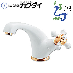 洗面用蛇口 鳥[台][単水栓][立水栓][吐水口高さ97mm][一般地]