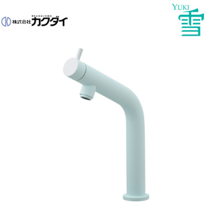 洗面用蛇口 雪[台][立水栓][スパウト110mm][吐水口高さ170mm][一般地][フロストミント]