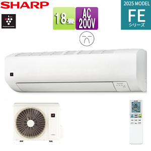 ルームエアコン[FEシリーズ][200V][18畳][5.6kW][ホワイト][2025年モデル]