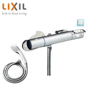 浴室用蛇口 クロマーレS[壁][シャワー専用][サーモスタット混合水栓][エコフルシャワー][スパウトなし][寒冷地]