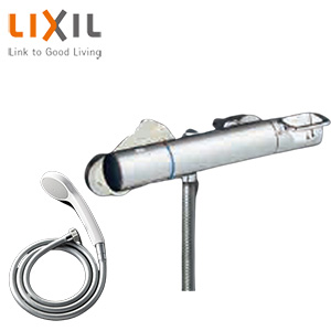 浴室用蛇口 クロマーレS[壁][シャワー専用][サーモスタット混合水栓][エコフルシャワー][スパウトなし][一般地]