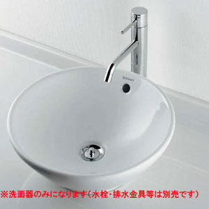 洗面器単品[デュラビット][Bacino][ベッセル式][丸形][φ420]
