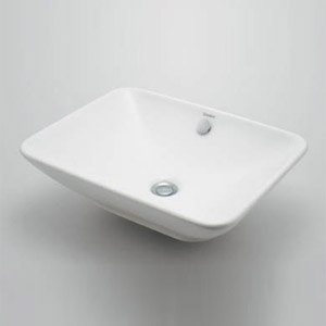洗面器単品[デュラビット][Bacino][ベッセル式][角形][550×420]