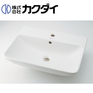 洗面器単品[デュラビット][ME by Starck][Philippe Starck][壁掛式][角形][600×460][水栓取付穴径:φ35][中央1ヶ所]