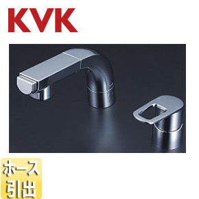 洗面用蛇口[台][シングルレバー式洗髪シャワー混合水栓][泡沫][シャワー引出][一般地]