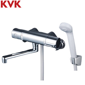 【SALE】浴室用蛇口[壁][浴槽・洗い場兼用][サーモスタット付シャワーバス混合水栓][eシャワー][一般地]