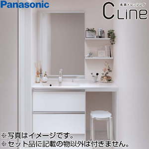 ●洗面化粧台セット シーライン[スタンダードD530][間口1200mm][カウンターパノラマスライド][マルチシングルレバーシャワー][1面鏡][一般地]