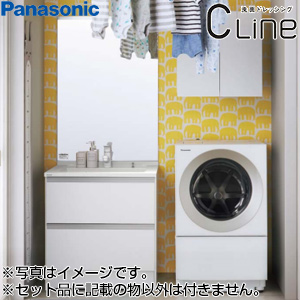 ●洗面化粧台セット シーライン[スタンダードD530][間口750mm][パノラマスライド][マルチシングルレバーシャワー][1面鏡][一般地]