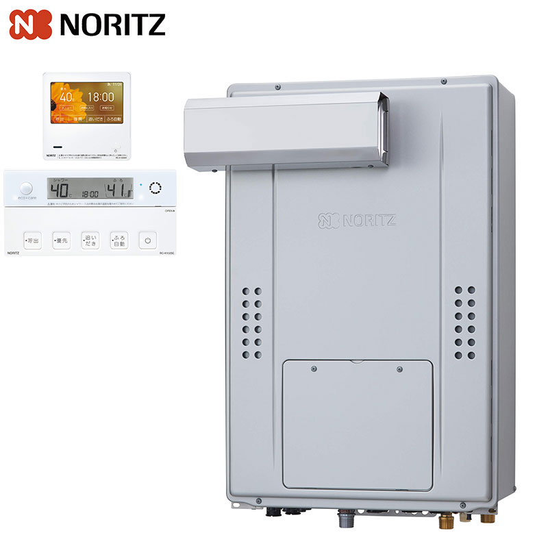 熱源機 [エコジョーズ][浴室・台所リモコンセット][2温度][6P熱動弁内蔵][2-6][暖房能力14.0kW][PS設置型][アルコーブ設置型][プレミアム][フルオート][24号]