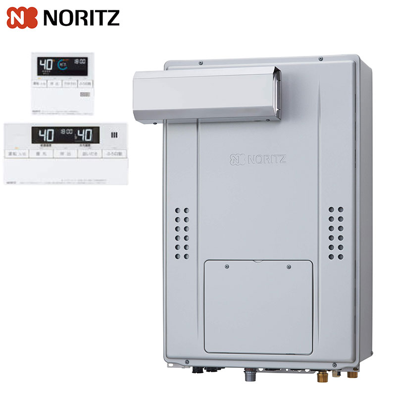 熱源機 [エコジョーズ][浴室・台所リモコンセット][2温度][6P熱動弁内蔵][2-6][暖房能力14.0kW][PS設置型][アルコーブ設置型][シンプル][オート][24号]
