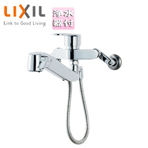 キッチン用蛇口[壁][浄水器内蔵シングルレバー混合水栓][オールインワン浄水栓][エコハンドル][吐水口228mm][一般地]