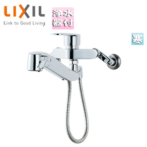 キッチン用蛇口[壁][浄水器内蔵シングルレバー混合水栓][オールインワン浄水栓][エコハンドル][吐水口228mm][寒冷地]