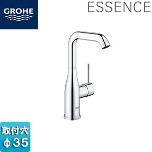 ●洗面用蛇口 エッセンス[台][シングルレバー洗面混合水栓][クローム][引棒付][一般地]