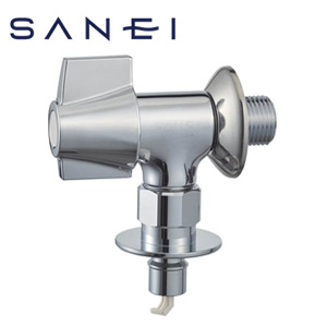 洗濯機用蛇口[壁][単水栓][洗濯機用水栓][ストッパー付][送り座付][一般地]