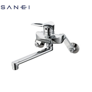 【SALE】キッチン用蛇口 COULE[壁][シングル混合水栓][整流][スパウト190mm][一般地]