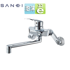 キッチン用蛇口 COULE[壁][シングル混合水栓][プラスエコ][泡沫][スパウト190mm][一般地]