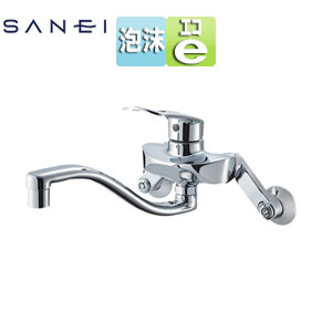 キッチン用蛇口 COULE[壁][シングル混合水栓][プラスエコ][泡沫][スパウト220mm][一般地]