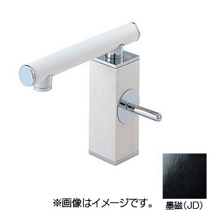 ●洗面用蛇口 TOHシリーズ[台][シングルワンホール洗面混合水栓][墨磁][一般地]