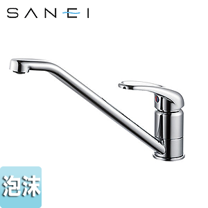 【台数限定】【SALE】キッチン用蛇口[台][シングルレバー混合水栓][泡沫][一般地][旧品番]▲