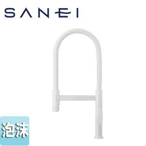 ●キッチン用蛇口 MONOTON[台][シングルレバー混合水栓][吐水(シャワー)][泡沫][スパウト240mm][一般地]