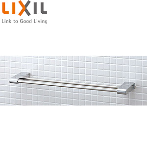 2段式タオル掛[樹脂][400mm][メッキ][アクセサリー]