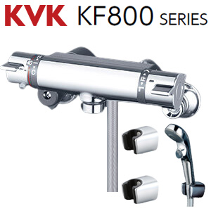 浴室用蛇口[壁][サーモスタット付シャワー][スパウトなし][一般地]