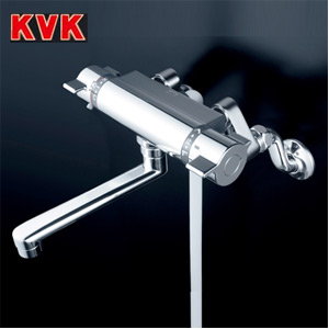 浴室用蛇口[壁][浴槽・洗い場兼用][KF800Uシリーズ][取替用サーモスタット付シャワーバス混合水栓][めっき仕様][一般地]