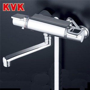 浴室用蛇口[壁][浴槽・洗い場兼用][KF880シリーズ][サーモスタット付シャワーバス混合水栓][めっき仕様][一般地]