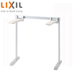 肘掛け手すり[床固定][はね上げタイプ][大便器用][背もたれなし][合成皮革タイプ]