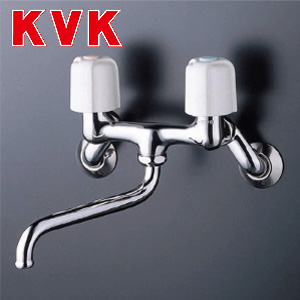 【SALE】キッチン用蛇口[壁][2ハンドル混合水栓][一般地]