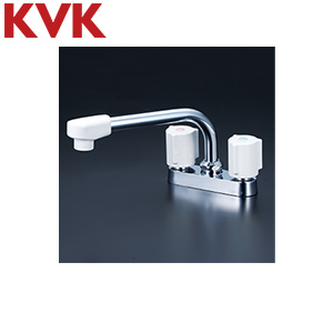 キッチン用蛇口[台][2ハンドル混合水栓][首長202mm][一般地]