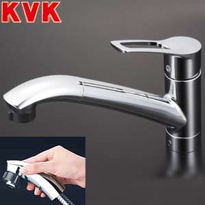 キッチン用蛇口[台][シングルレバー混合水栓][流し台用][上施工タイプ][NSFシャワー][ホース引出式][一般地]