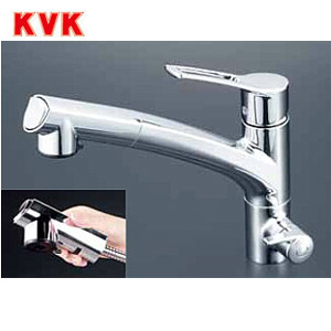 キッチン用蛇口[台][シングルレバー混合水栓][浄水器セット:Z38450][NSFシャワー][ホース引出式][一般地]