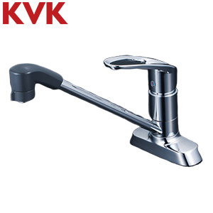 キッチン用蛇口[台][シングルレバー式シャワー付混合栓][200mmパイプ付][一般地]