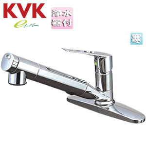 キッチン用蛇口[台][シングルレバー混合水栓][浄水カートリッジ付属][eレバー][泡沫][湯水芯204mm][寒冷地]