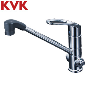 キッチン用蛇口[台][シングルレバー式シャワー付混合栓][止水栓付][eレバー][一般地]