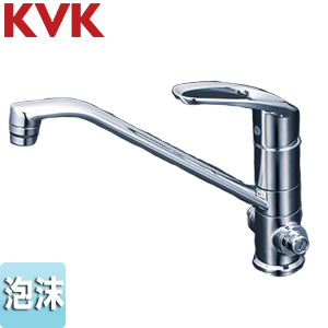 キッチン用蛇口[台][シングルレバー式混合栓][止水栓付][泡沫][eレバー][一般地]