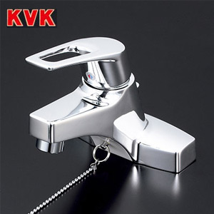 洗面用蛇口[台][シングルレバー混合水栓][ゴム栓付][一般地]