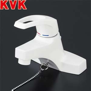 洗面用蛇口[台][シングルレバー混合水栓][ゴム栓付][一般地]