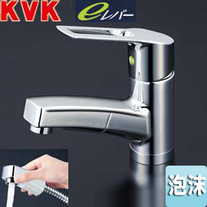 ●洗面用蛇口[台][シングルレバー混合水栓][シャワー引出][eレバー水栓][一般地]