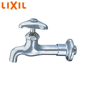 ●ユーティリティ用蛇口[壁][送り座付胴長横水栓][節水コマ][一般地寒冷地共用]