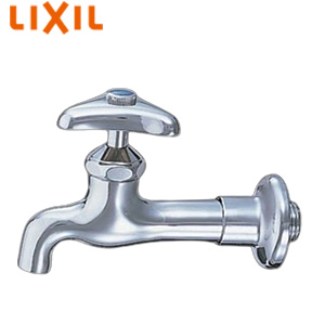 ユーティリティ用蛇口[壁][胴長横水栓][送り座付][呼び径20mm][一般地寒冷地共用]