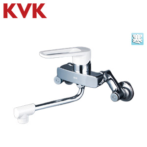 キッチン用蛇口[壁][シングルレバー混合水栓][スパウト170mm][寒冷地]